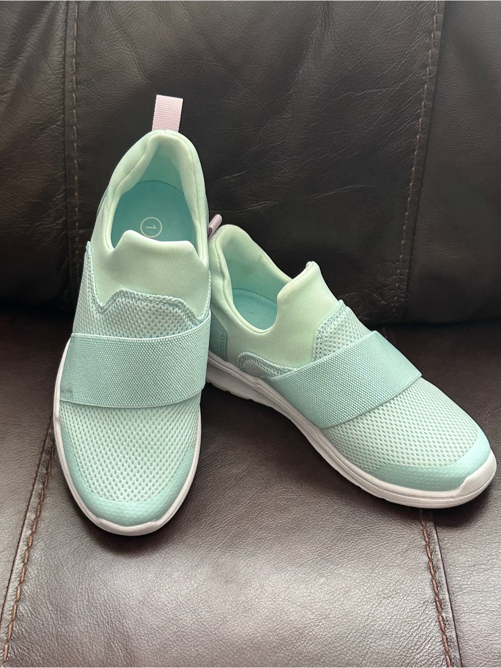 All in Motion Kids Slip-On Water Shoes in Mint Green Youth Size 1